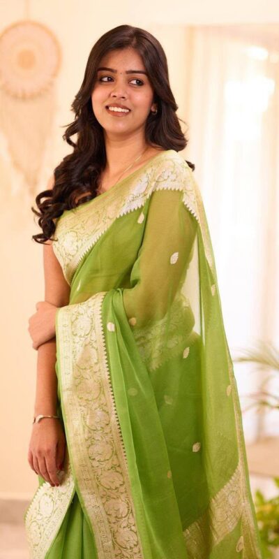 KPR 255 Light Green Soft Lilan Slab Saree Perfect for Wedding, Party, Lohri, Durga Puja, Pongal – . Get it for ₹1349. Delivery 4-6 Working Days. Shop now. | Sarees, Bollywood Sarees, Creative Sarees, Designer Sarees, Embroidered Sarees, Ethnic Saree, Modern Digital sarees, Party Wear Sarees