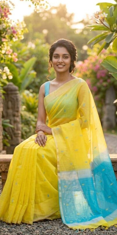 KP 6050 Pink Yellow Lilan Slab Saree Perfect for Wedding, Party, Lohri, Durga Puja, Pongal – . Get it for ₹1299. Delivery 4-6 Working Days. Shop now. | Sarees, Bollywood Sarees, Creative Sarees, Designer Sarees, Embroidered Sarees, Ethnic Saree, Modern Digital sarees, Party Wear Sarees