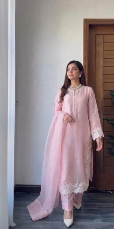 ST 213 Pink Color Natural Crep Salwar Suit with Embroidery Work. Wedding, Party, Festive, Best Price ₹1899. Delivery 4-6 Working Days. Shop now. | Jump Suits, Salwar suit, Casual Suits, Creative suits, Designer Suits, Palazzo Suits, Party Wear Suits, Patiala Suits, Straight Suits