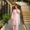 ST 213 Pink Color Natural Crep Salwar Suit with Embroidery Work. Wedding, Party, Festive, Best Price ₹1899. Delivery 4-6 Working Days. Shop now. | Jump Suits, Salwar suit, Casual Suits, Creative suits, Designer Suits, Palazzo Suits, Party Wear Suits, Patiala Suits, Straight Suits