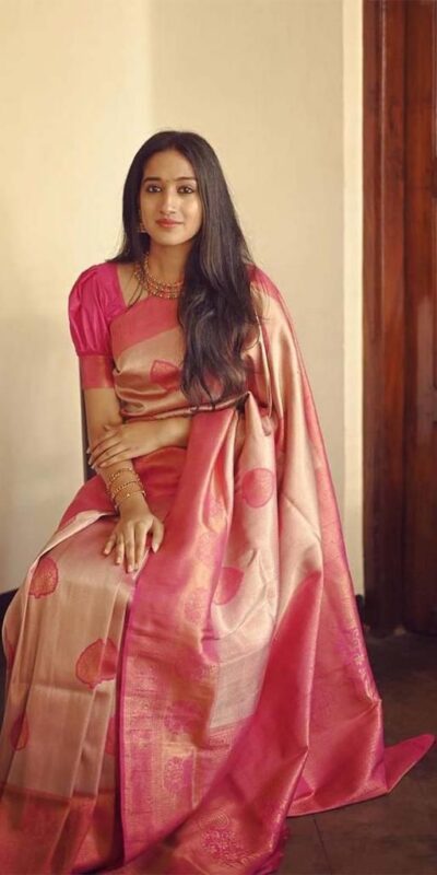 KP 5025 Pink in Soft Lichi Silk Jacquard Work Designer Work Saree . Exclusive Offer ₹1449. Delivery 4-6 Working Days. Shop now. | Sarees, Bollywood Sarees, Creative Sarees, Designer Sarees, Embroidered Sarees, Ethnic Saree, Modern Digital sarees, Party Wear Sarees