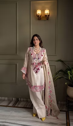 SRK 5348 White Color Georgette Mirror Embroidery Work Salwar Suit . Best Price ₹2399. Delivery 4-6 Working Days. Shop now. | Jump Suits, Salwar suit, Casual Suits, Creative suits, Designer Suits, Palazzo Suits, Party Wear Suits, Patiala Suits, Straight Suits