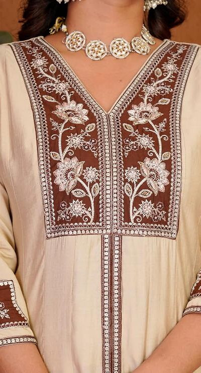 DIVA 152 Cream Color Roman Silk Salwar Suit with Embroidery Work. Available at ₹2399 only. Delivery 4-6 Working Days. Shop now. | Jump Suits, Salwar suit, Casual Suits, Creative suits, Designer Suits, Palazzo Suits, Party Wear Suits, Patiala Suits, Straight Suits