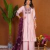 DIVA 152 Pink Color Roman Silk Salwar Suit with Embroidery Work. Available at ₹2399 only. Delivery 4-6 Working Days. Shop now. | Jump Suits, Salwar suit, Casual Suits, Creative suits, Designer Suits, Palazzo Suits, Party Wear Suits, Patiala Suits, Straight Suits