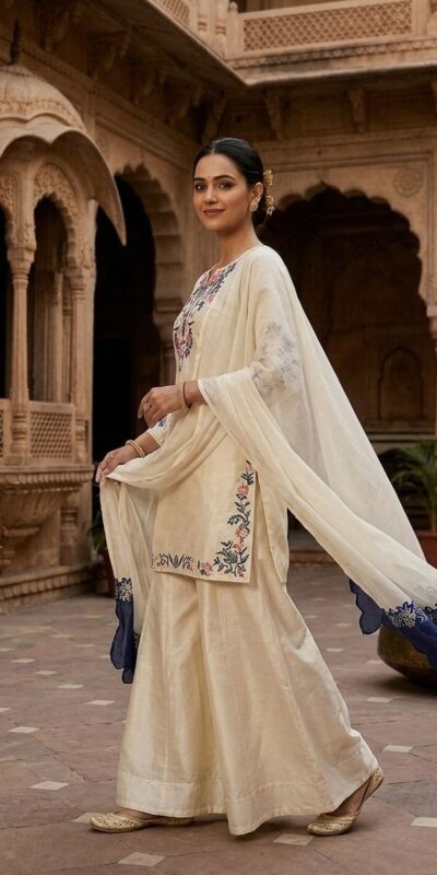 LG 2113 Off Whit eCrape Silk with Embroidery Work Salwar Suit . Introductory Price ₹2049. Delivery 4-6 Working Days. Shop now. | Jump Suits, Salwar suit, Casual Suits, Creative suits, Designer Suits, Palazzo Suits, Party Wear Suits, Patiala Suits, Straight Suits