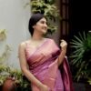 KPR 301 Pink in Soft Lichi Silk Jacquard Work Designer Work Saree . Exclusive Offer ₹1349. Delivery 4-6 Working Days. Shop now. | Sarees, Bollywood Sarees, Creative Sarees, Designer Sarees, Embroidered Sarees, Ethnic Saree, Modern Digital sarees, Party Wear Sarees