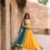 RTC 6033 Yellow Color Soft Net Gown with Gotta Patti Work & Lace Work. Now at just ₹2499. Delivery 4-6 Working Days. Shop now. | Gowns, Bollywood Gowns, Creative Gowns, Designer Gowns, Embroidered Gowns, Party Wear Gowns
