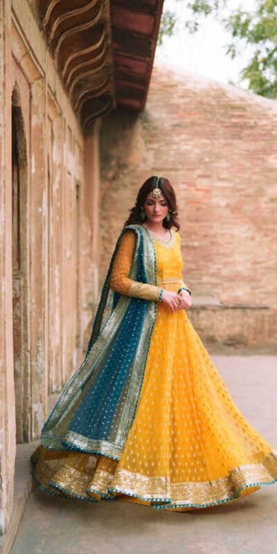RTC 6033 Yellow Color Soft Net Gown with Gotta Patti Work & Lace Work. Now at just ₹2499. Delivery 4-6 Working Days. Shop now. | Gowns, Bollywood Gowns, Creative Gowns, Designer Gowns, Embroidered Gowns, Party Wear Gowns
