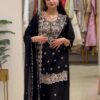 RTC 6031 Black Faux Georgette Salwar Suit Perfect for Wedding, Party, Family Gatherings, Sangeet, Housewarming – . Affordable Price ₹2049. Days | Jump Suits, Salwar suit, Casual Suits, Creative suits, Designer Suits, Palazzo Suits, Party Wear Suits, Patiala Suits, Straight Suits