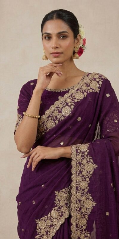 JR 670 Wine in Space Silk Embroidery Work & Zari Work Saree . Available at ₹1949 only. Delivery 4-6 Working Days. Shop now. | Sarees, Bollywood Sarees, Creative Sarees, Designer Sarees, Embroidered Sarees, Ethnic Saree, Modern Digital sarees, Party Wear Sarees