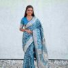 KPR 290 Blue in Soft Lichi Silk Jacquard Work Designer Work Saree . Exclusive Offer ₹1349. Delivery 4-6 Working Days. Shop now. | Sarees, Bollywood Sarees, Creative Sarees, Designer Sarees, Embroidered Sarees, Ethnic Saree, Modern Digital sarees, Party Wear Sarees