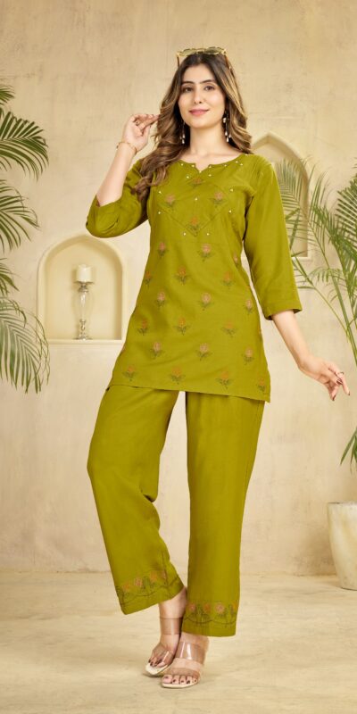 DIVA 158 Lime Green Viscose Rayon Kurti with Embroidery Work & Mirror Work. Wedding, Party, Festive Grab it for ₹1749. Delivery 4-6 Working Days. Shop now. | Kurti, Bollywood Kurti, Creative Kurtis, Designer Kurti, Party Wear Kurti, Selfie Kurti