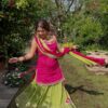 Pretty Pista Fendy Silk Real Mirror Work Lehenga Choli