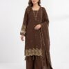 BE 481 Brown | Brown Rayon Salwar Suit with Embroidery Work & Lace Work. Affordable Price ₹1999. Delivery 4-6 Working Days. Shop now. | Jump Suits, Salwar suit, Casual Suits, Creative suits, Designer Suits, Palazzo Suits, Party Wear Suits, Patiala Suits, Straight Suits