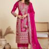 ZD 10020 Pink Chinon Silk Salwar Suit Perfect for Wedding, Party, Ganesh Chaturthi, Baby Shower, Makar Sankranti – . Affordable Price ₹1999. | Jump Suits, Salwar suit, Casual Suits, Creative suits, Designer Suits, Palazzo Suits, Party Wear Suits, Patiala Suits, Straight Suits