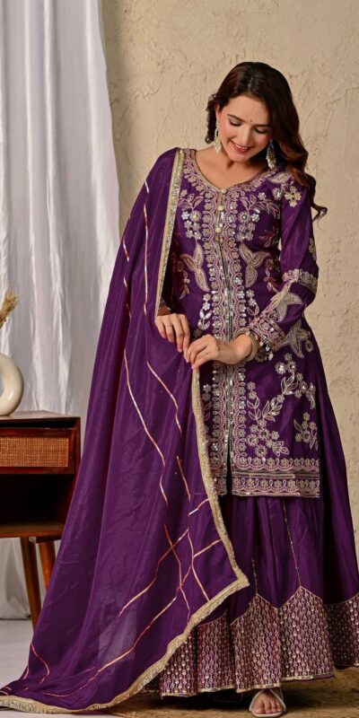 MD 3055 Wine Color Chinon Silk Salwar Suit with Embroidery Work. Online Get it for ₹2149. Delivery 4-6 Working Days. Shop now. | Jump Suits, Salwar suit, Casual Suits, Creative suits, Designer Suits, Palazzo Suits, Party Wear Suits, Patiala Suits, Straight Suits