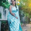 KPR 094 Sky Blue Color Yellow Soft Lichi Silk Saree with Jacquard Work. Best Price ₹1299. Delivery 4-6 Working Days. Shop now. | Sarees, Bollywood Sarees, Creative Sarees, Designer Sarees, Embroidered Sarees, Ethnic Saree, Modern Digital sarees, Party Wear Sarees
