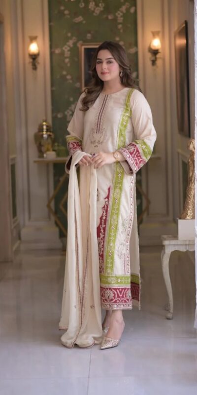 AD 238 Cream Roman Silk Salwar Suit Perfect for Wedding, Party, Lohri, Onam, Reception – . Grab it for ₹2399. Delivery 4-6 Working Days. Shop now. | Jump Suits, Salwar suit, Casual Suits, Creative suits, Designer Suits, Palazzo Suits, Party Wear Suits, Patiala Suits, Straight Suits