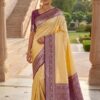 MB 6079 Cream Soft Banarasi Silk Saree with Zari Work & Moti Work. Introductory Price ₹1949. Delivery 4-6 Working Days. Shop now. | Sarees, Bollywood Sarees, Creative Sarees, Designer Sarees, Embroidered Sarees, Ethnic Saree, Modern Digital sarees, Party Wear Sarees