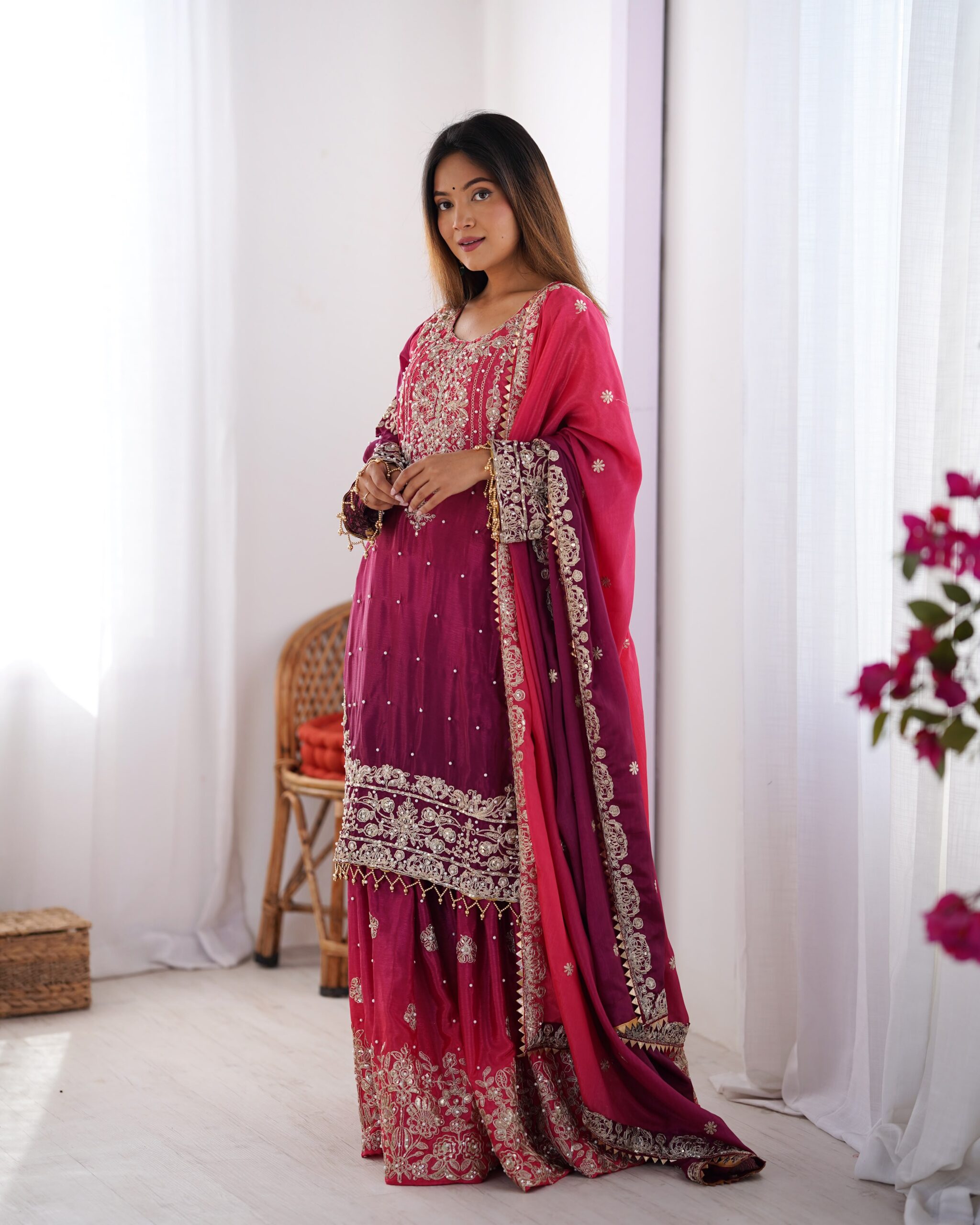 SP 01 Red Color Chinon Silk Designer Work Salwar Suit in Get it for ₹2499. Delivery 4-6 Working Days. Best Online Shop now. | Jump Suits, Salwar suit, Casual Suits, Creative suits, Designer Suits, Palazzo Suits, Party Wear Suits, Patiala Suits, Straight Suits