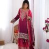SP 01 Red Color Chinon Silk Designer Work Salwar Suit in Get it for ₹2499. Delivery 4-6 Working Days. Best Online Shop now. | Jump Suits, Salwar suit, Casual Suits, Creative suits, Designer Suits, Palazzo Suits, Party Wear Suits, Patiala Suits, Straight Suits