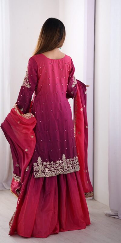 SP 01 Red Color Chinon Silk Designer Work Salwar Suit in Get it for ₹2499. Delivery 4-6 Working Days. Best Online Shop now. | Jump Suits, Salwar suit, Casual Suits, Creative suits, Designer Suits, Palazzo Suits, Party Wear Suits, Patiala Suits, Straight Suits