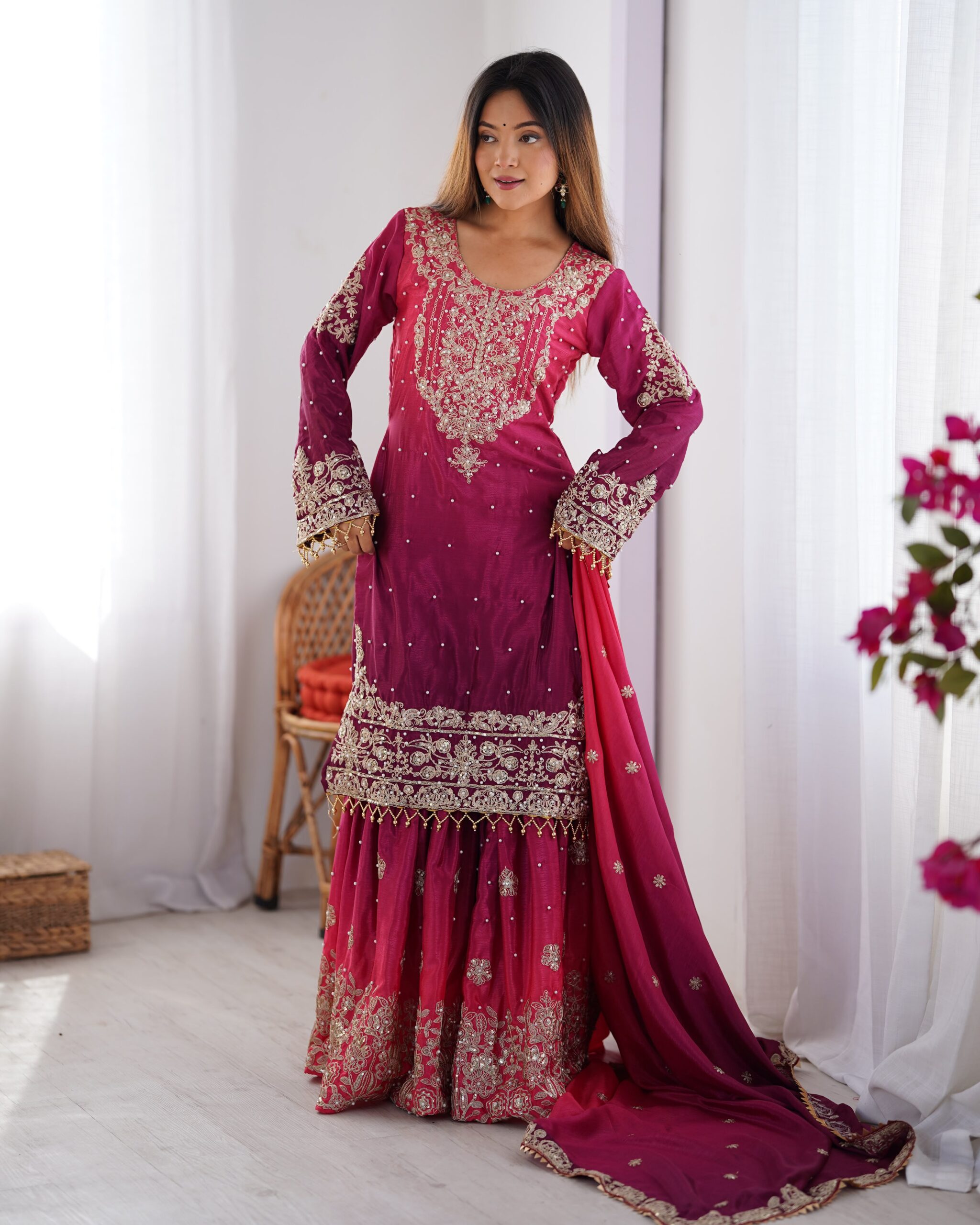 SP 01 Red Color Chinon Silk Designer Work Salwar Suit in Get it for ₹2499. Delivery 4-6 Working Days. Best Online Shop now. | Jump Suits, Salwar suit, Casual Suits, Creative suits, Designer Suits, Palazzo Suits, Party Wear Suits, Patiala Suits, Straight Suits