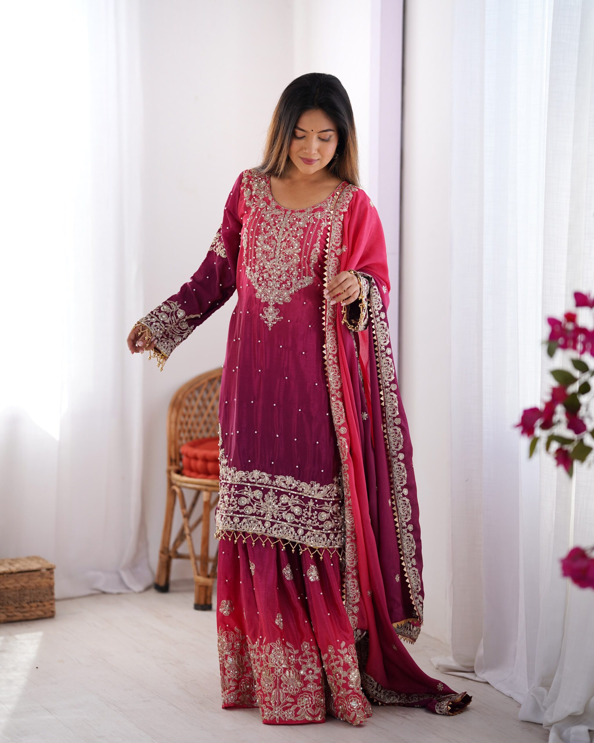 SP 01 Red Color Chinon Silk Designer Work Salwar Suit in Get it for ₹2499. Delivery 4-6 Working Days. Best Online Shop now. | Jump Suits, Salwar suit, Casual Suits, Creative suits, Designer Suits, Palazzo Suits, Party Wear Suits, Patiala Suits, Straight Suits
