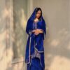 VLM 322 Blue Georgette Salwar Suit Perfect for Wedding, Party, Housewarming, Durga Puja, Festival Celebrations – . Grab it for ₹1949. Delivery 4-6 Workin | Jump Suits, Salwar suit, Casual Suits, Creative suits, Designer Suits, Palazzo Suits, Party Wear Suits, Patiala Suits, Straight Suits