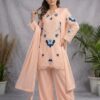 LG 2121 Peach Soft Organza Salwar Suit with Embroidery Work & Cut Work. Available at ₹2099 only. Delivery 4-6 Working Days. Shop now. | Jump Suits, Salwar suit, Casual Suits, Creative suits, Designer Suits, Palazzo Suits, Party Wear Suits, Patiala Suits, Straight Suits