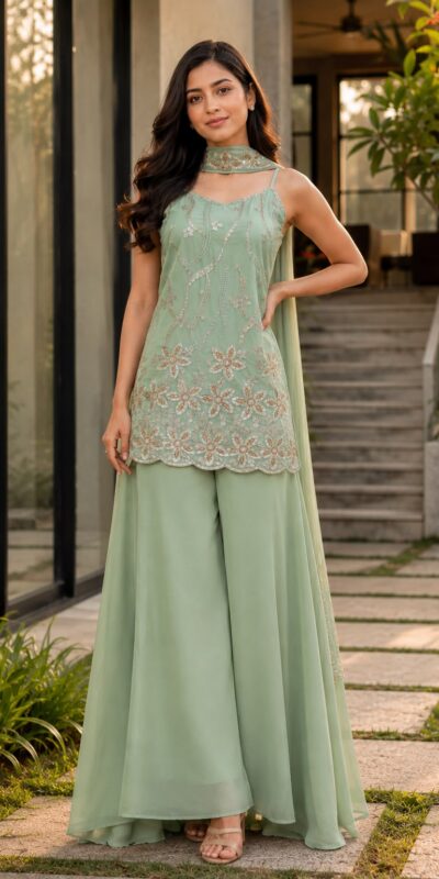 PST 1200 Pista Faux Georgette Salwar Suit erfect for Wedding, Party, Mehendi, Pongal, Reception – . Available at ₹1899 only. Delivery 4-6 Working Days | Jump Suits, Salwar suit, Casual Suits, Creative suits, Designer Suits, Palazzo Suits, Party Wear Suits, Patiala Suits, Straight Suits