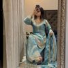 WW 1258 Sky Blue in Pure Zimmy Chu Silk Embroidery Work & Sequins Work Salwar Suit . Affordable Price ₹2099. Delivery 4-6 Working Days. Shop now. | Jump Suits, Salwar suit, Casual Suits, Creative suits, Designer Suits, Palazzo Suits, Party Wear Suits, Patiala Suits, Straight Suits