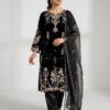 LG 2124 Black Color Roman Silk Salwar Suit with Embroidery Work. Available at ₹2149 only. Delivery 4-6 Working Days. Shop now. | Jump Suits, Salwar suit, Casual Suits, Creative suits, Designer Suits, Palazzo Suits, Party Wear Suits, Patiala Suits, Straight Suits