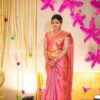 KP 2098 Peach Soft Lichi Silk Cloth Saree Perfect for Wedding, Party, Family Gatherings, Sangeet, Ethnic Day – . Festive Deal ₹1349. Delivery 4-6 Workin | Sarees, Bollywood Sarees, Creative Sarees, Designer Sarees, Embroidered Sarees, Ethnic Saree, Modern Digital sarees, Party Wear Sarees