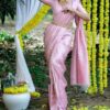 KP 2098 Pink Soft Lichi Silk Cloth Saree Perfect for Wedding, Party, Family Gatherings, Sangeet, Ethnic Day – . Festive Deal ₹1349. Delivery 4-6 Workin | Sarees, Bollywood Sarees, Creative Sarees, Designer Sarees, Embroidered Sarees, Ethnic Saree, Modern Digital sarees, Party Wear Sarees