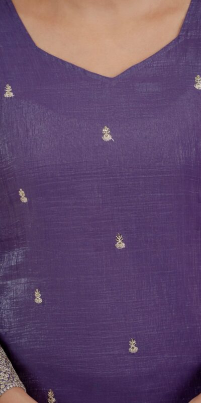 MD 3103 Lavender Crunchy Silk Salwar Suit with Embroidery Work & Sequins Work. Exclusive Offer ₹2399. Delivery 4-6 Working Days. Shop now. | Jump Suits, Salwar suit, Casual Suits, Creative suits, Designer Suits, Palazzo Suits, Party Wear Suits, Patiala Suits, Straight Suits