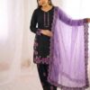 SR 1709 Purple Color Roman Silk Salwar Suit with Embroidery Work. Available at ₹2399 only. Delivery 4-6 Working Days. Shop now. | Jump Suits, Salwar suit, Casual Suits, Creative suits, Designer Suits, Palazzo Suits, Party Wear Suits, Patiala Suits, Straight Suits
