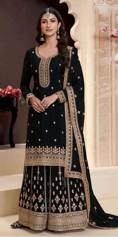 FC  71151 Black Chinon Salwar Suit Perfect for Wedding, Party, Lohri, Eid, Holi – . Affordable Price ₹2549. Delivery 4-6 Working Days. Shop now. | Jump Suits, Salwar suit, Casual Suits, Creative suits, Designer Suits, Palazzo Suits, Party Wear Suits, Patiala Suits, Straight Suits