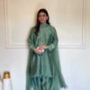 KD 1624 Pista American Silk Salwar Suit Perfect for Wedding, Party, Onam, Family Gatherings, Baisakhi – . Affordable Price ₹2049. Delivery 4-6 Working Days | Jump Suits, Salwar suit, Casual Suits, Creative suits, Designer Suits, Palazzo Suits, Party Wear Suits, Patiala Suits, Straight Suits