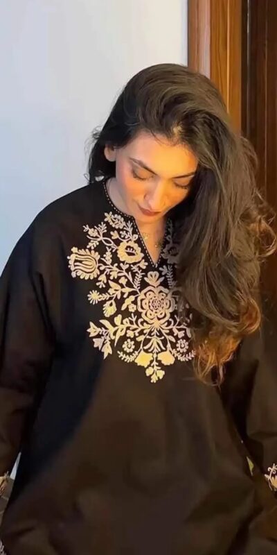MF 1000 Black Colour Rayon Cotton Kurti with Embroidery Work. Introductory Price ₹1449. Delivery 4-6 Working Days. Shop now. | Kurti, Bollywood Kurti, Creative Kurtis, Designer Kurti, Party Wear Kurti, Selfie Kurti