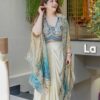 BE 339 Blue Crape Silk Dhoti suit with Sequins Work & Embroidery Work. Exclusive Offer ₹2399. Delivery 4-6 Working Days. Shop now. | Jump Suits, Salwar suit, Casual Suits, Creative suits, Designer Suits, Palazzo Suits, Party Wear Suits, Patiala Suits, Straight Suits