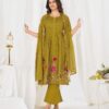 DIVA 159 Mustered with Embroidery Work & Cut Work Brown Pure Cotton Salwar Suit . Exclusive Offer ₹2499. Delivery 4-6 Working Days. Shop now. | Jump Suits, Salwar suit, Casual Suits, Creative suits, Designer Suits, Palazzo Suits, Party Wear Suits, Patiala Suits, Straight Suits