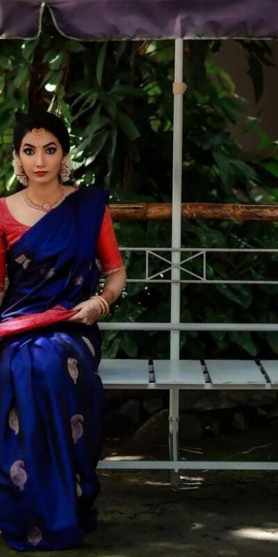 KP 2053 Blue in Soft Lichi Silk Jacquard Work Designer Work Saree . Exclusive Offer ₹1249. Delivery 4-6 Working Days. Shop now. | Sarees, Bollywood Sarees, Creative Sarees, Designer Sarees, Embroidered Sarees, Ethnic Saree, Modern Digital sarees, Party Wear Sarees