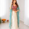 BB 48 Blue Crepe Silk Dhoti Suit Perfect for Wedding, Party, Festival Celebrations, Holi, Pooja – . Introductory Price ₹2099. Delivery 4-6 Working | Jump Suits, Salwar suit, Casual Suits, Creative suits, Designer Suits, Palazzo Suits, Party Wear Suits, Patiala Suits, Straight Suits