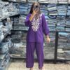 MF 1128 Purple | Color Tesla Cotton Kurti with Embroidery Work. Festive Deal ₹1449. Delivery 4-6 Working Days. Online Shop now. | Kurti, Bollywood Kurti, Creative Kurtis, Designer Kurti, Party Wear Kurti, Selfie Kurti