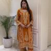 Classic Mastered Faux Georgette Embroider Work Salwar Suit