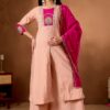 DIVA 150 Peach Roman Silk Salwar Suit with Sequins Work & Embroidery Work. Available at ₹2449 only. Delivery 4-6 Working Days. Shop now. | Jump Suits, Salwar suit, Casual Suits, Creative suits, Designer Suits, Palazzo Suits, Party Wear Suits, Patiala Suits, Straight Suits