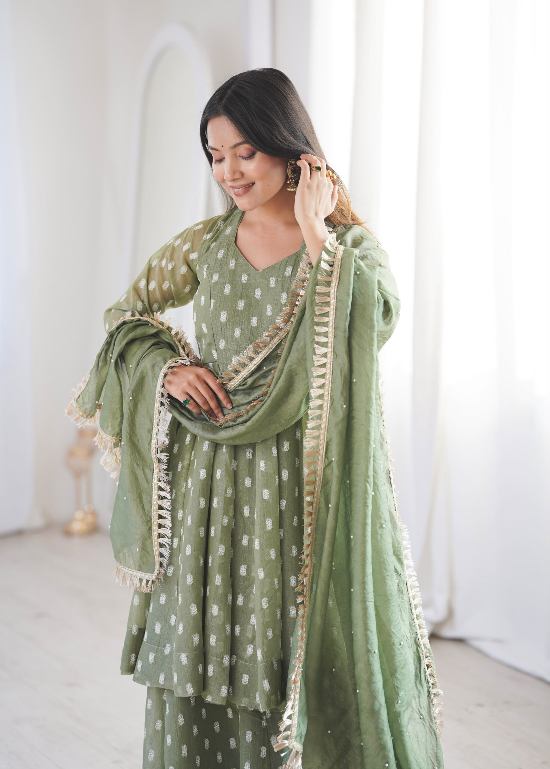 ZF 5022 Pista Crunchy Silk Salwar Suit Perfect for Wedding, Party, Sangeet, Anniversary, Housewarming Introductory Price ₹2399. Delivery 4-6 | Jump Suits, Salwar suit, Casual Suits, Creative suits, Designer Suits, Palazzo Suits, Party Wear Suits, Patiala Suits, Straight Suits