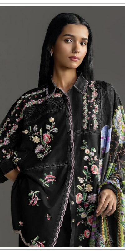 FC 1228 Black Cambric Cotton Salwar Suit with Digital Print & Embroidery Work. Festive Deal ₹2499. Delivery 4-6 Working Days. Shop now. | Jump Suits, Salwar suit, Casual Suits, Creative suits, Designer Suits, Palazzo Suits, Party Wear Suits, Patiala Suits, Straight Suits