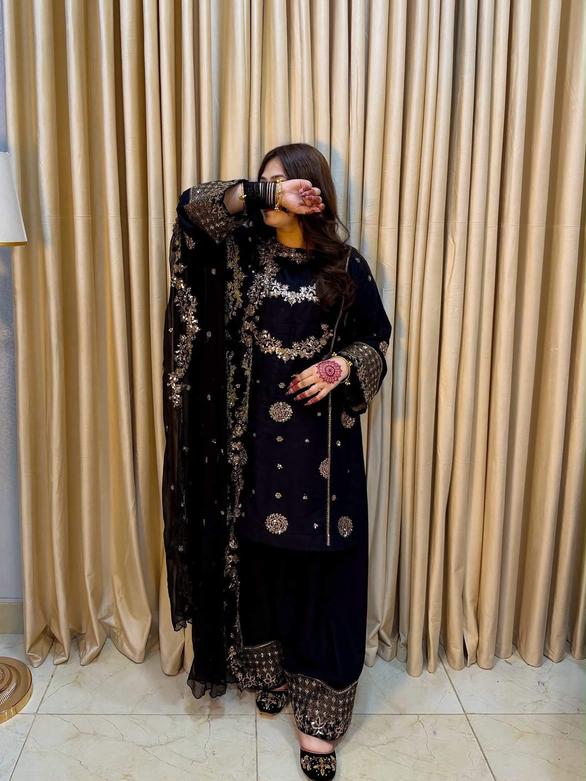 ST 251 Black Faux Georgette Salwar Suit with Mirror Work & Embroidery Work. Get it for ₹2349. Delivery 4-6 Working Days. Shop now. | Jump Suits, Salwar suit, Casual Suits, Creative suits, Designer Suits, Palazzo Suits, Party Wear Suits, Patiala Suits, Straight Suits